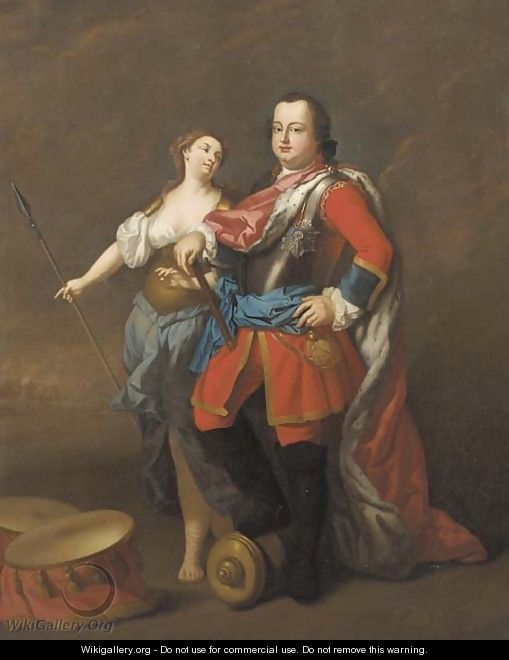 Portrait of William Augustus, Duke of Cumberland (1721-1765) - (after) David Morier