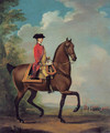 Equestrian portrait of Richard Hilary Taylor - (after) David Morier