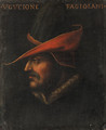 Portrait of Ugucione Fagiolani (1250-1319) - (after) Cristofano Dell'Altissimo