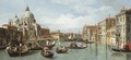 The Entrance to the Grand Canal, Venice, with the church of Santa Maria della Salute - (after) (Giovanni Antonio Canal) Canaletto