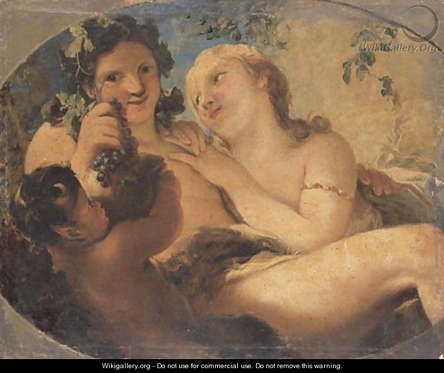 Bacchus and Ariadne - (after) Antonio Bellucci