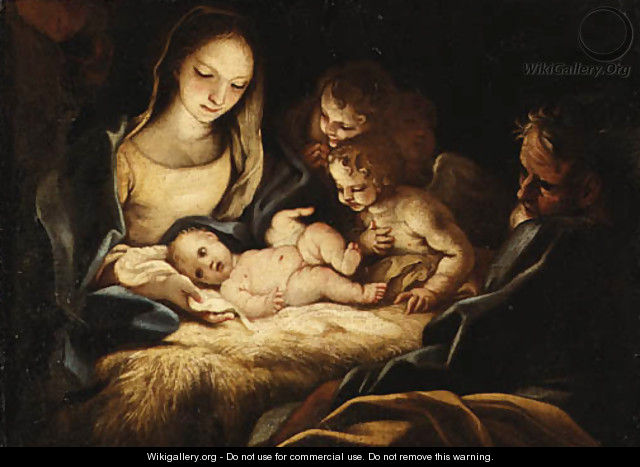 The Nativity - (after) Antonio Balestra