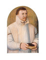 Portrait of a bearded cleric - (after) Barthel Bruyn