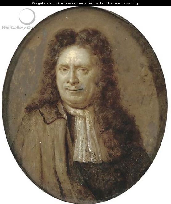 Portrait of a gentleman - (after) Carel De Moor