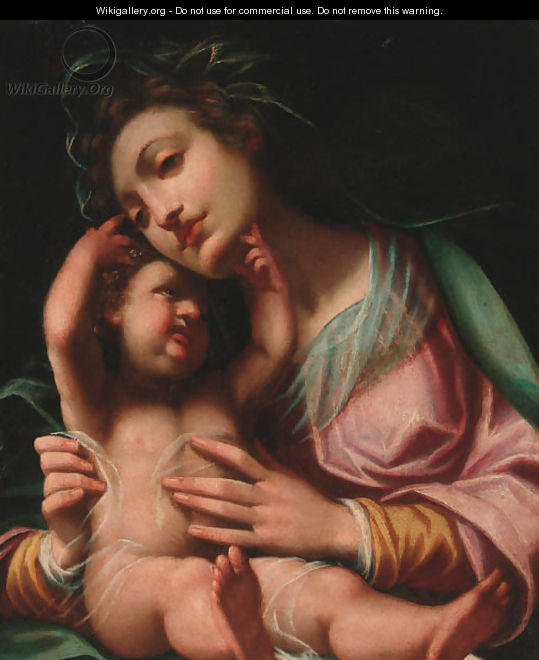 The Madonna and Child - (after) Camillo Procaccini