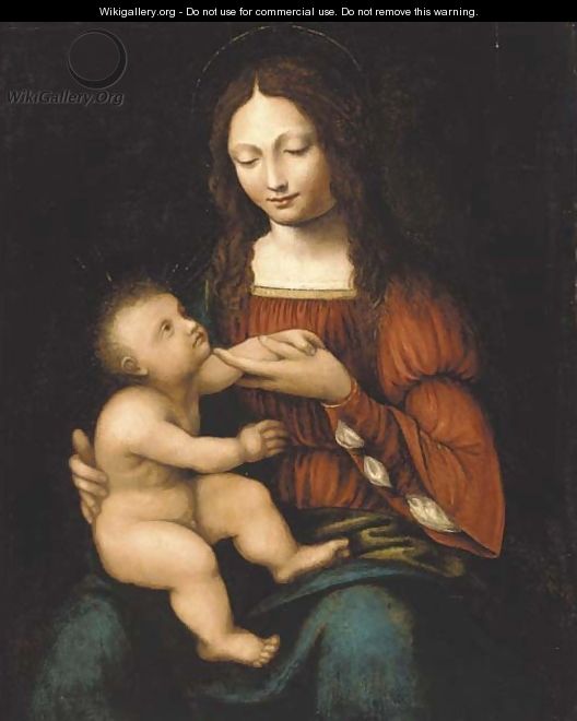 The Madonna and Child - (after) Bernardino Luini
