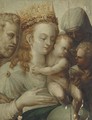 The Holy Family with Saints Anne and John the Baptist - (after) Bartolomeo Neroni