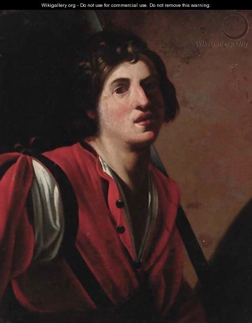 A young man - (after) Bartolomeo Manfredi