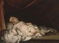 The Sleeping Christ Child - (after) Murillo, Bartolome Esteban