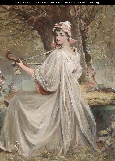 Music to make the heart grow fonder - (after) Alfred Joseph Woolmer