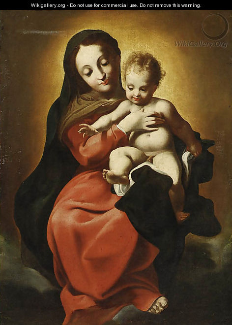 The Madonna and Child - (after) Antonio Allegri, Called Correggio