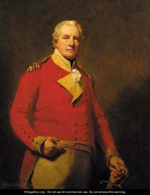 Portrait of Lieutenant-General Alexander Mackenzie Fraser of Inverallochy, M.P. (c.1758-1809) - (after) Sir Henry Raeburn