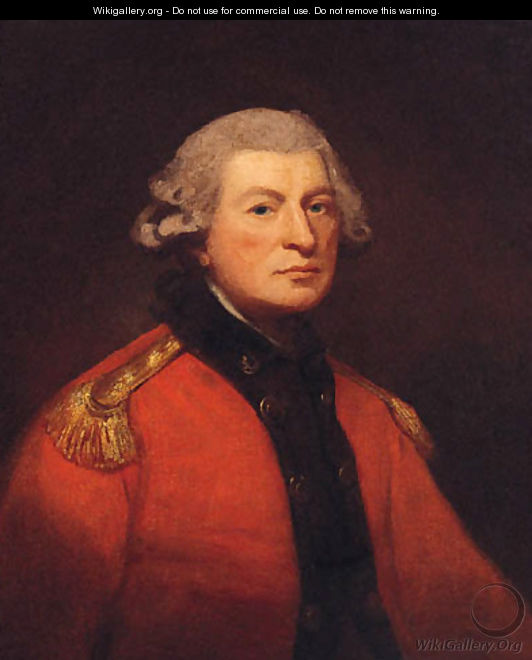 Portrait Of An Officer, Quarter-Length, In Uniform - (after) Sir Henry Raeburn