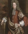 Portrait of George, Prince of Denmark (1653-1708), three-quarter-length, in classical dress, a landscape beyond - (after) Kneller, Sir Godfrey