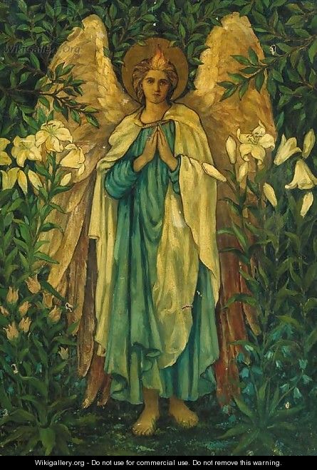 Archangel Gabriel - (after) Sir Edward Coley Burne-Jones