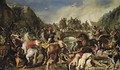 The Battle of the Amazons - (after) Sir Peter Paul Rubens