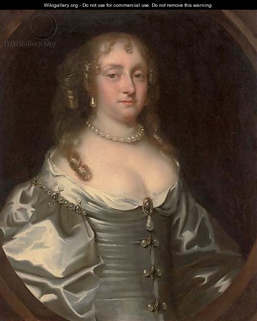 Portrait of Margaret, Lady Style (d.1718) - (after) Sir Peter Lely