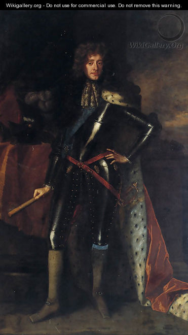 Portrait of James, Duke of York, later King James II (1633-1701) - (after) Sir Peter Lely