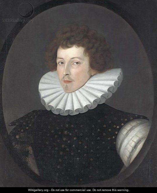 Portrait of Sir Henry Kingsmill - (after) Sir William Segar