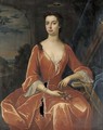 Portrait of a lady, thought to be the wife of Captain Hercules Baker - (after) Thomas Murray