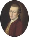 Portrait of a gentleman, bust-length, in a brown coat and waistcoat - (after) Gainsborough, Thomas