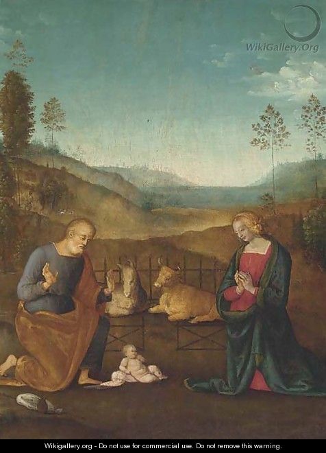 The Nativity - (after) Pietro Vannucci Perugino