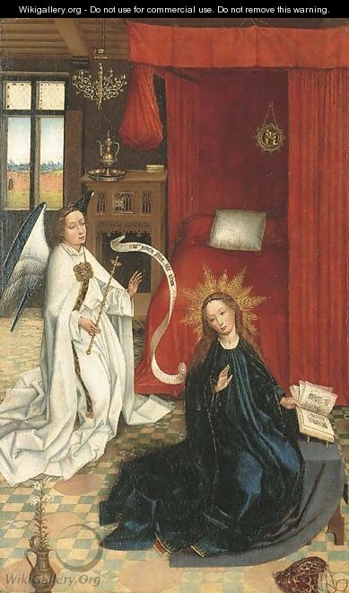 The Annunciation - (after) Rogier Van Der Weyden