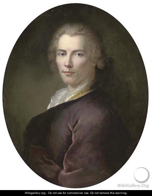 Portrait of gentleman - (after) Robert Tournieres