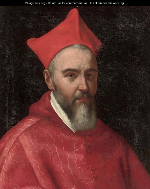 Portrait of a Cardinal - (after) Scipione Pulzone
