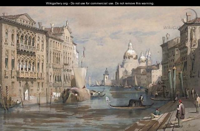 The Grand Canal - (after) Samuel Prout