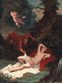 A Satyr spying on the sleeping Venus - (after) Pierre-Paul Prud'hon