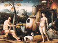 Orpheus and Euridyce - (after) Pieter Huys