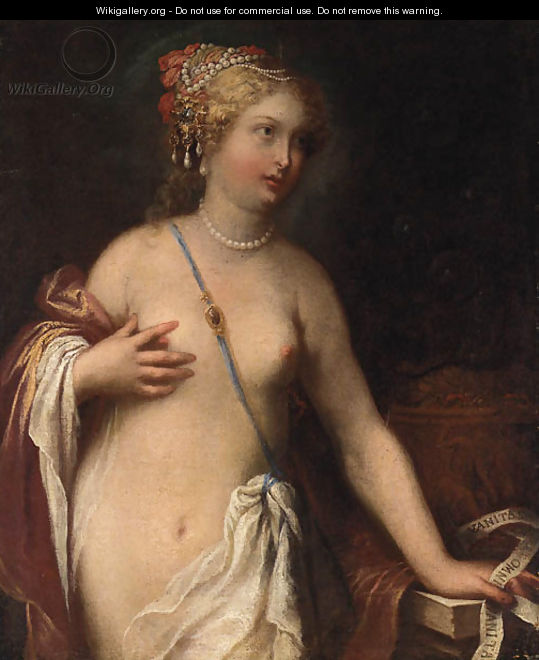 A Personification of Vanity - (after) Pietro Liberi