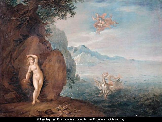 Perseus and Andromeda - (after) Pieter Van Bredael