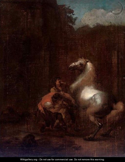 A farrier - (after) Pieter Van Bloemen