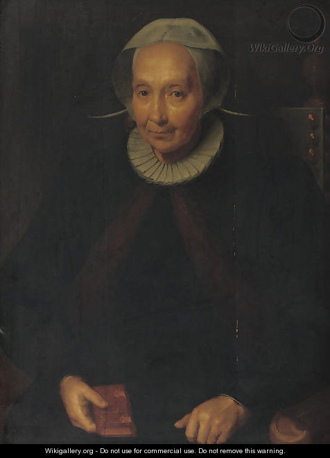 Portrait of a lady - (after) Pieter Pietersz