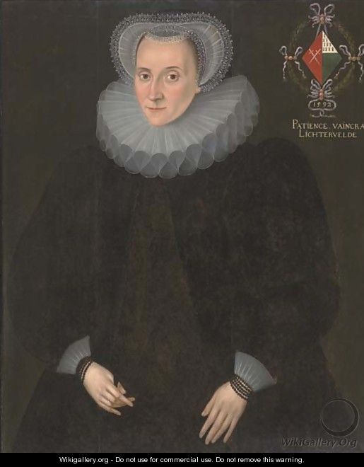 Portrait of a lady 3 - (after) Michiel Jansz. Van Mierevelt