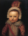 Portrait of a young boy, possibly Johan van der Veecken (1582-1638) - (after) Michiel Jansz. Van Mierevelt