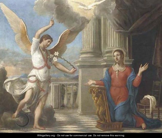 The Annunciation - (after) Nicolas Colombel
