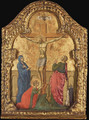 The Crucifixion with a Dominican friar - (after) Paolo Veneziano