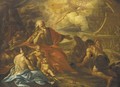 God instructing Noah - (after) Paolo Di Matteis