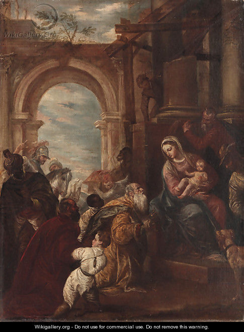 The Adoration of the Magi - (after) Paolo Veronese (Caliari)
