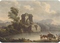 Crossing the river - (after) Philip Jacques De Loutherbourg