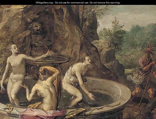 Diana and Actaeon - (after) Paolo Fiammingo