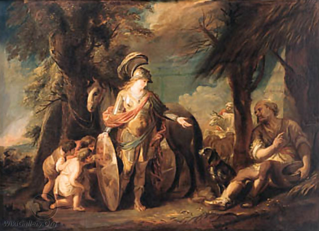 Erminia and the Shepherds - (after) Louis De, The Younger Boulogne