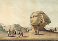 Veduta Della Testa Colossale Della Sfinge Situata In Faccia Dalle Seconda Piramide Di Giza - (after) Luigi Mayer