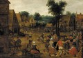 A village kermesse - (after) Lucas Van Valckenborch