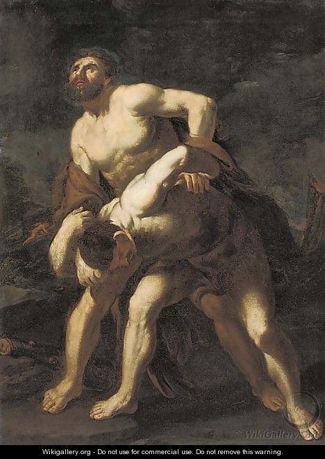 Hercules and Achelous - (after) Luca Giordano