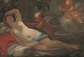 Venus and Cupid with putti - (after) Matteo Bonecchi