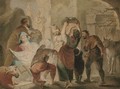The Adoration of the Shepherds - (after) Martin Johann Schmidt